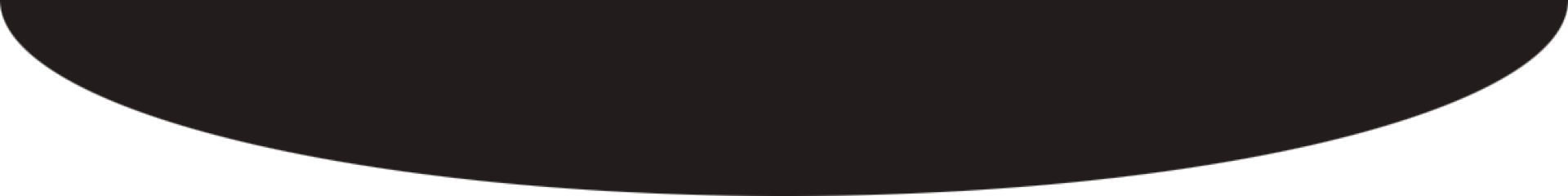 Fond arrondi noir pour le menu de la page