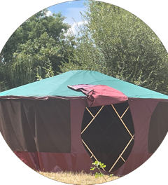 La Nadam s'installe en 30 minutes à 2 personnes.