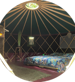 La Yourte Nuptiale offre un joli cocon pour le nouveaux mariés