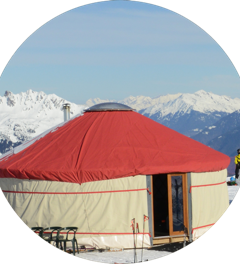 Les Nomades ont eut quelques fois l'occasion de grimper les sommets!