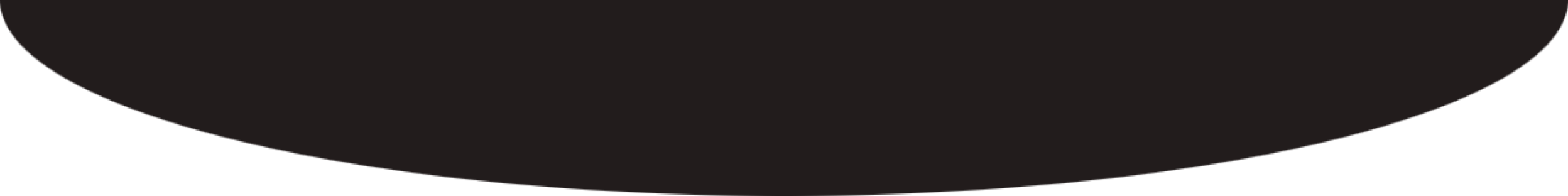 Fond arrondi noir pour le menu de la page