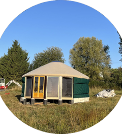 Chantier yourte!