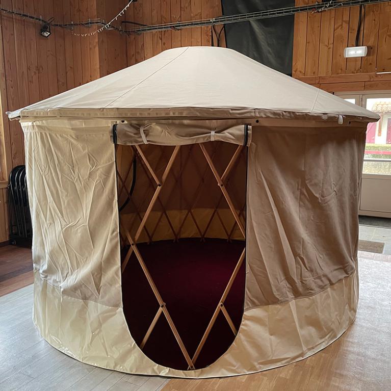 Une mini yourte d'occasion : la yourte Pi!